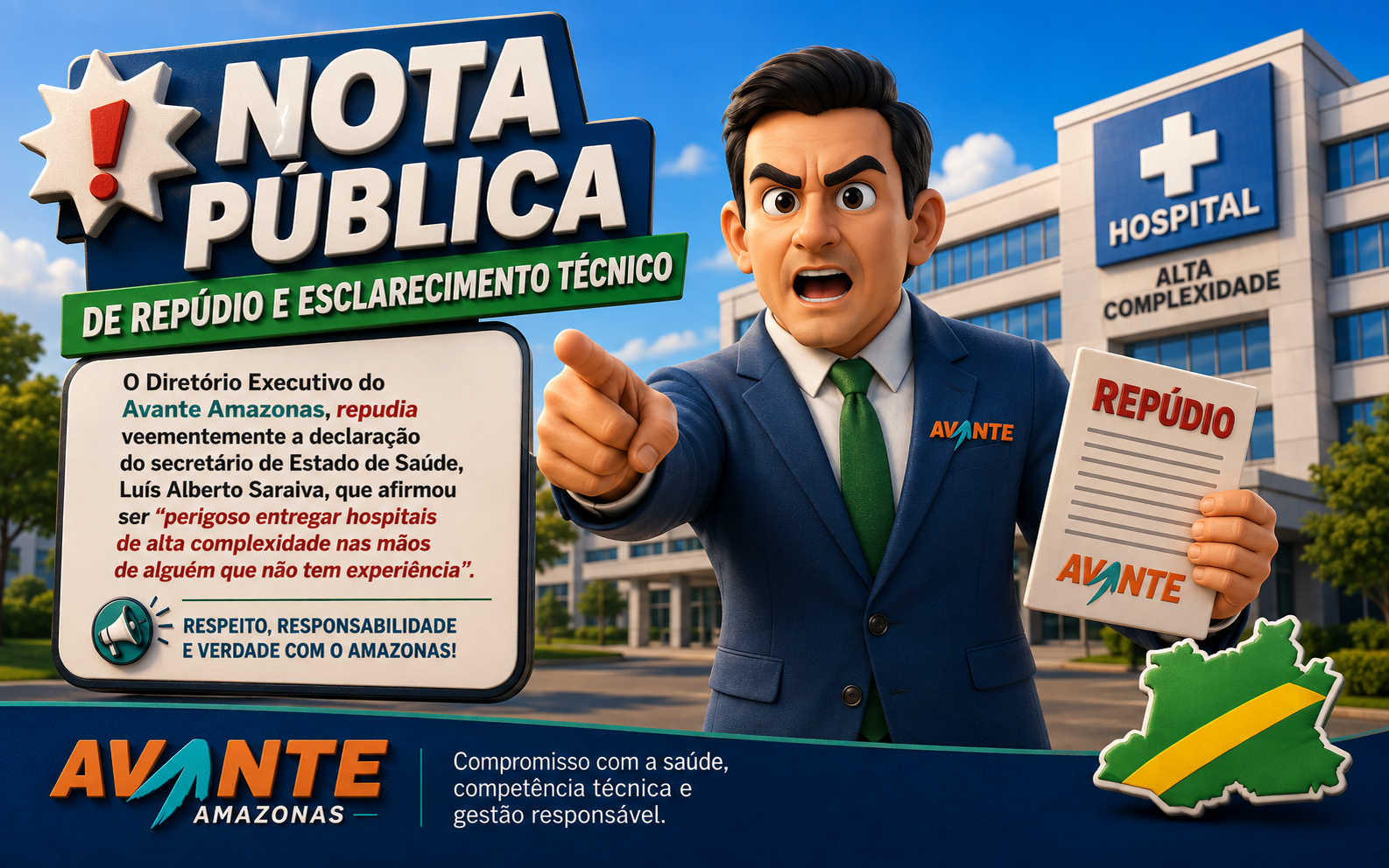 Avante afirma experiência de Dra. Shádia