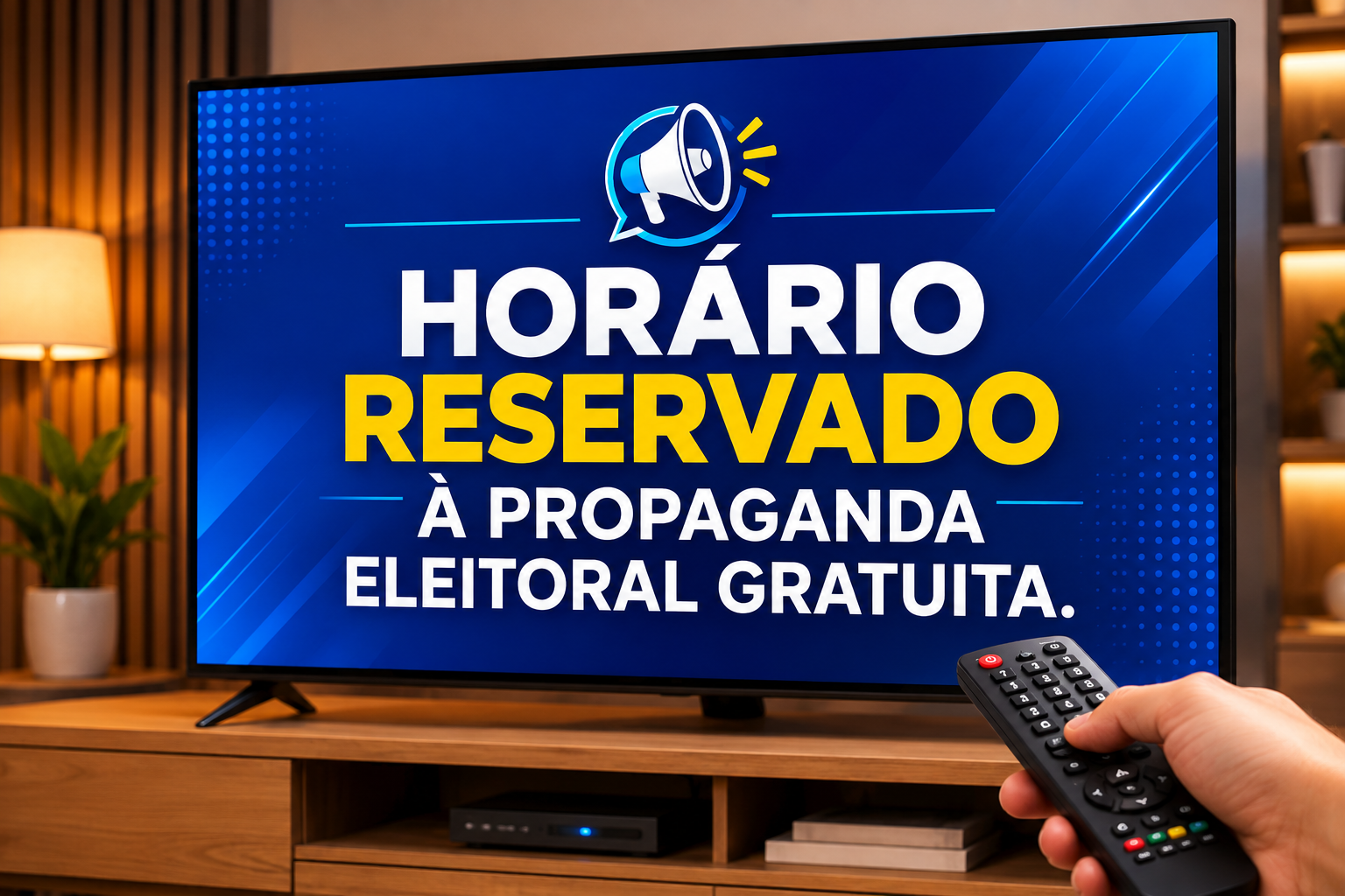 Eleições 2026 ganham espaço no rádio e TV