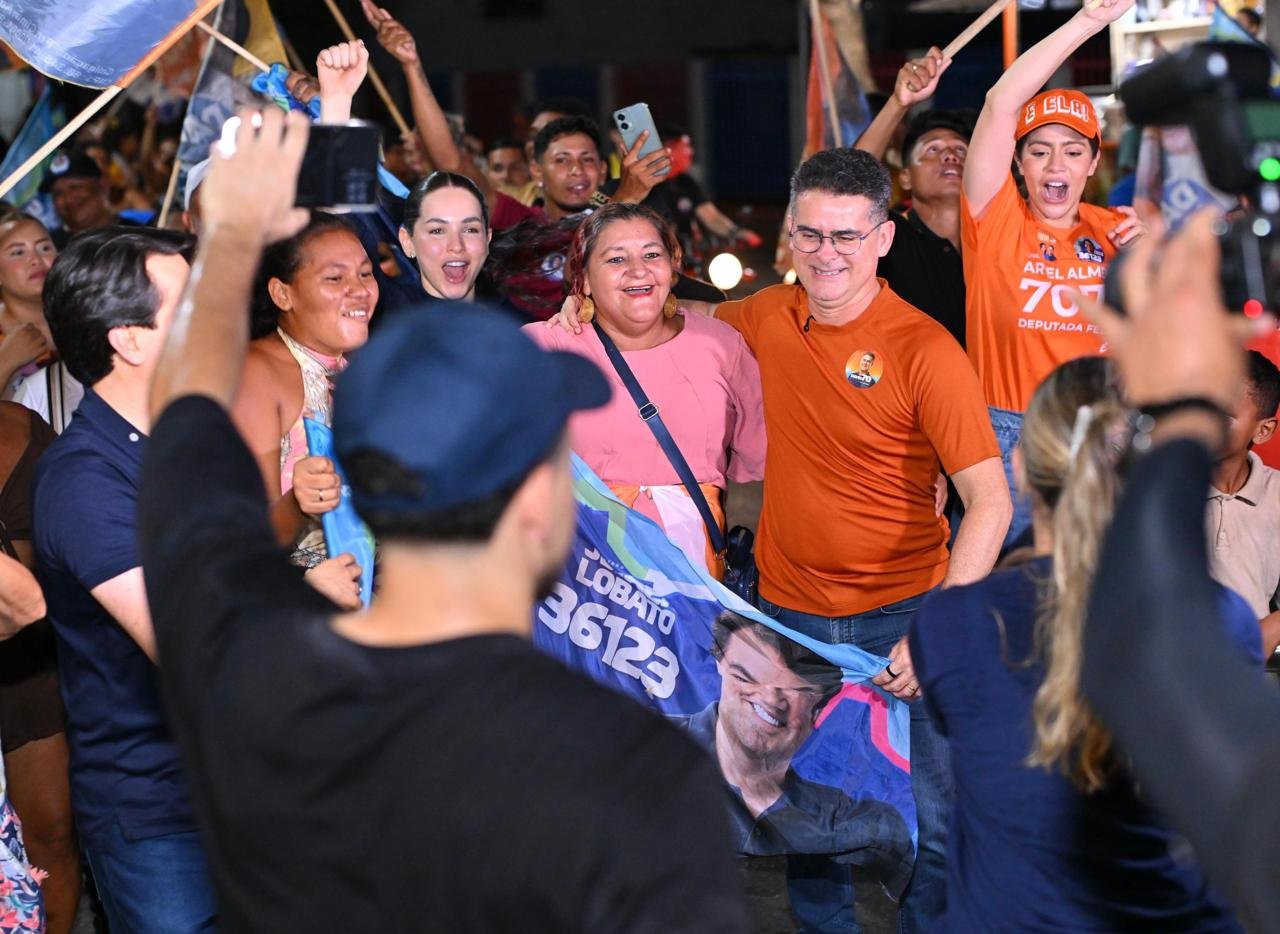 David Almeida inicia campanha no interior por Parintins