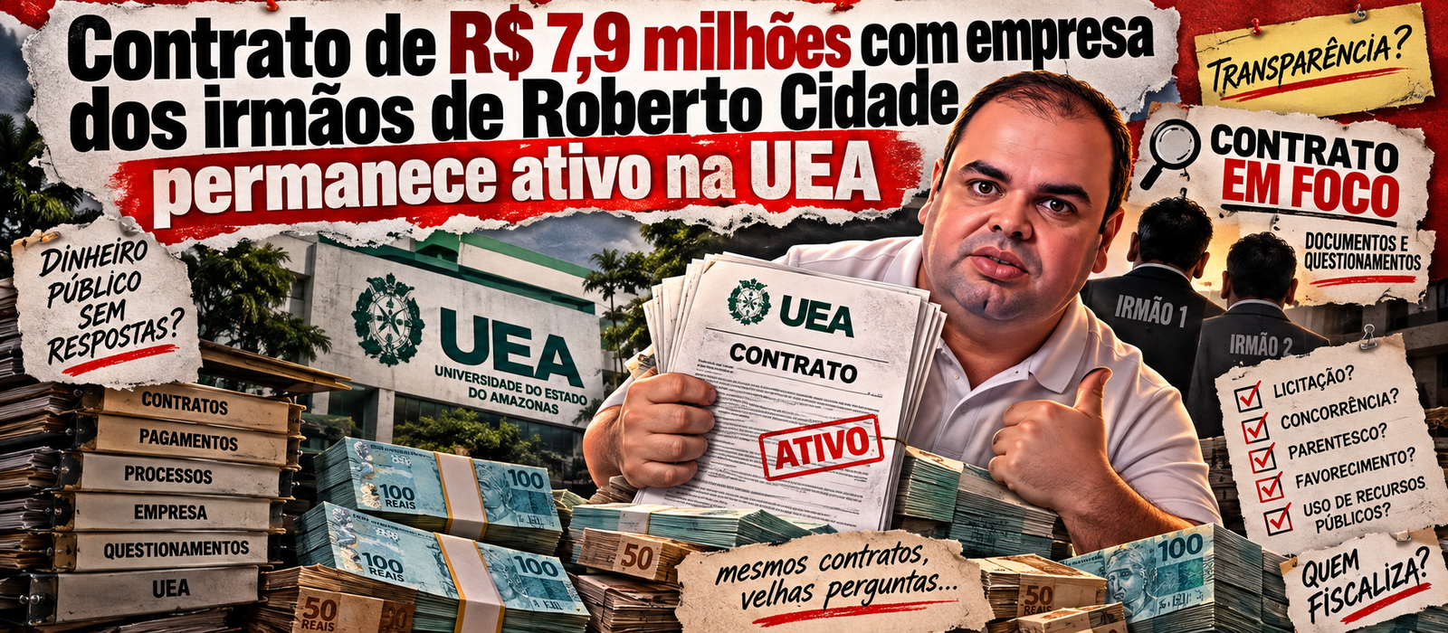 Contrato dos irmãos de Cidade segue ativo apesar de anúncio do governador