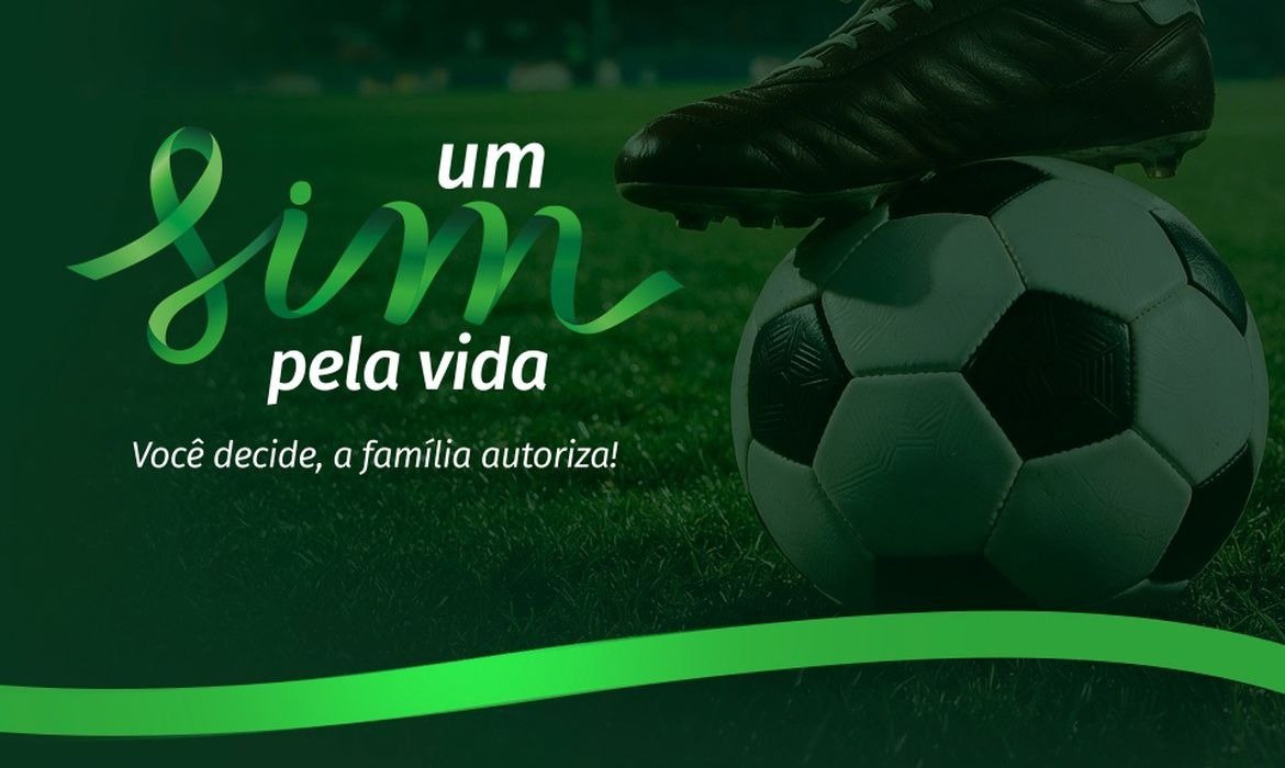 Campanha no Brasileirão incentiva famílias a conversarem sobre doação de órgãos