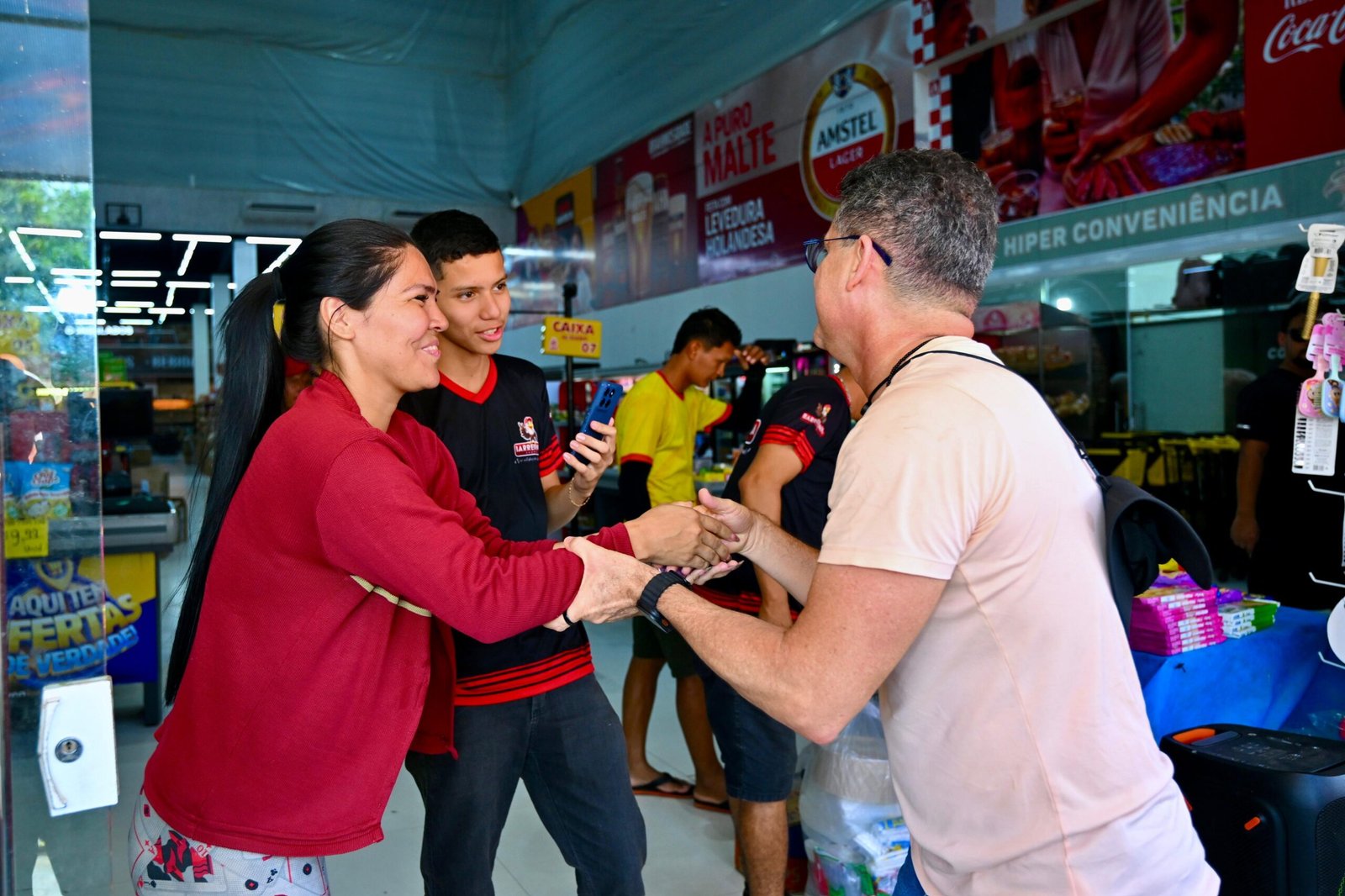 David Almeida visita Barreirinha e dialoga com apoiadores e lideranças locais