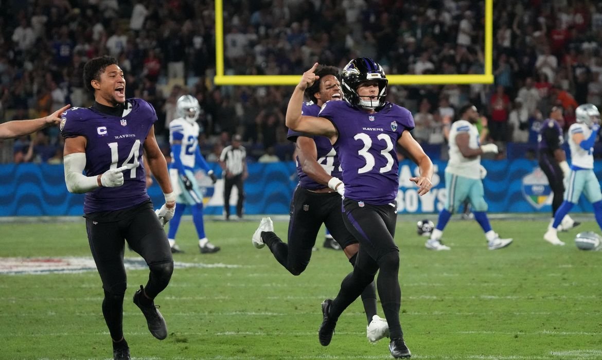 Maracanã registra maior público do ano em Ravens x Cowboys