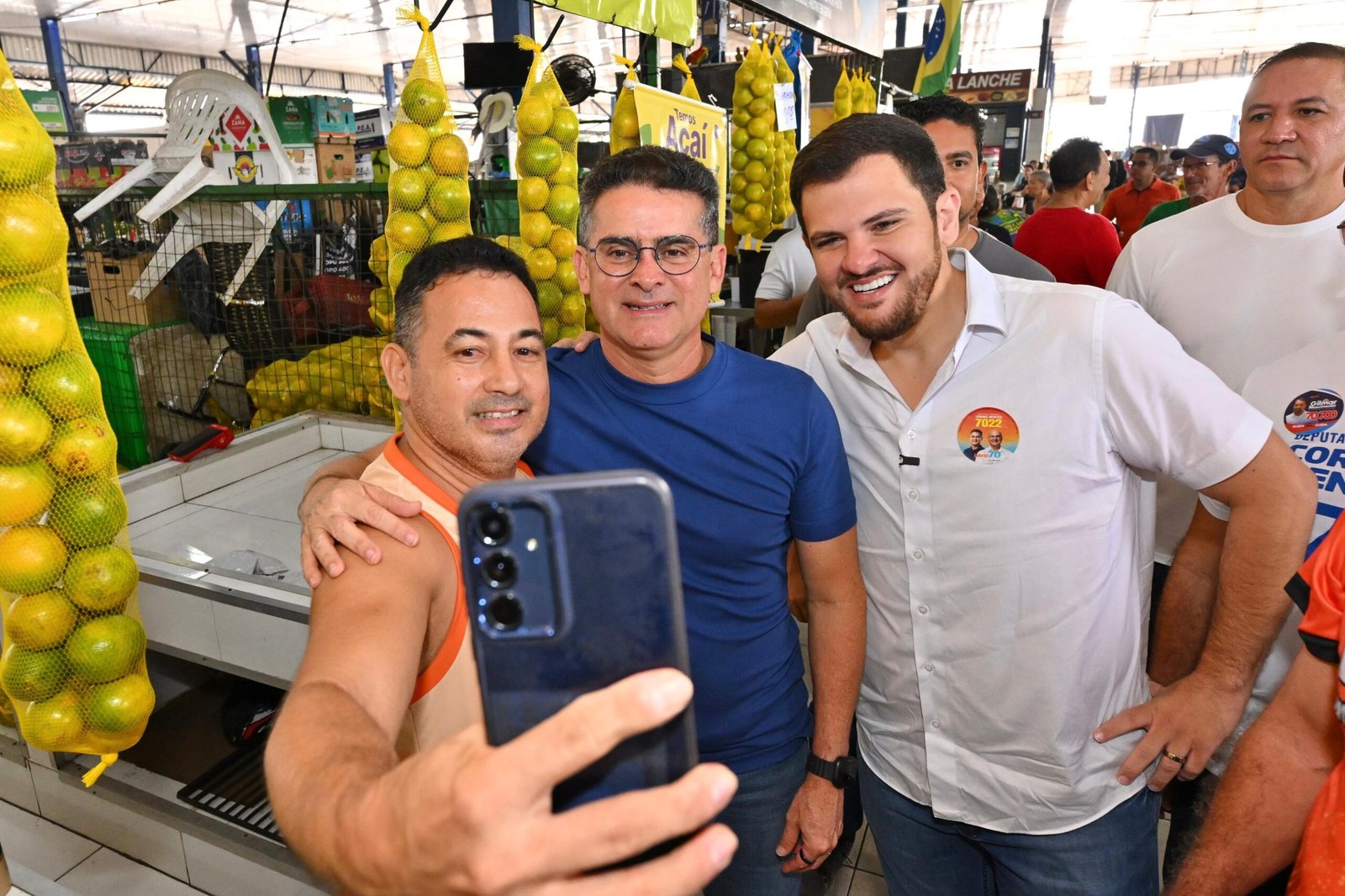 David quer Estado apoiando melhorias nas feiras de Manaus